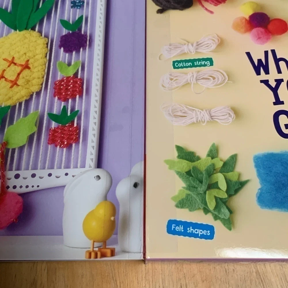 Klutz yarn art craft kit set, NEW IN BOX